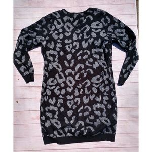 Say What? Dresses - Black and silver sweater dress 2X Say What? Dresses - Black and silver sweater dress 2X